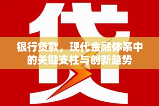 顺城银行贷款，现代金融体系中的关键支柱与创新趋势
