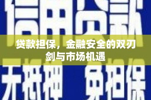 孝感贷款担保，金融安全的双刃剑与市场机遇