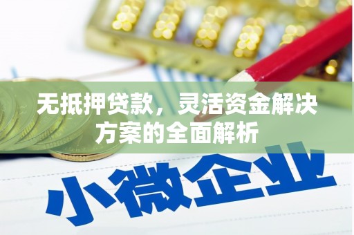 青神无抵押贷款，灵活资金解决方案的全面解析