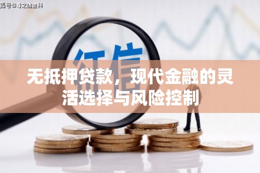濮阳无抵押贷款，现代金融的灵活选择与风险控制