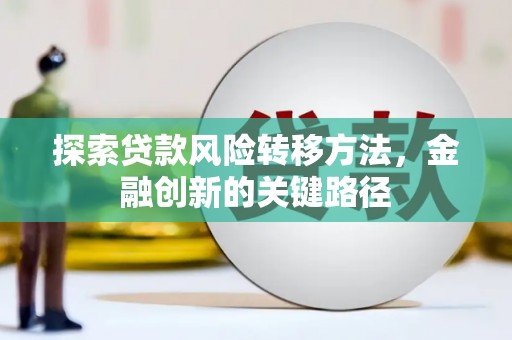 岱山探索贷款风险转移方法，金融创新的关键路径