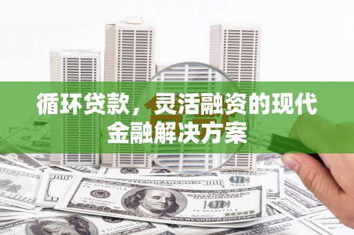 马山循环贷款，灵活融资的现代金融解决方案