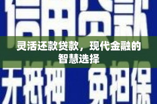 虎尾灵活还款贷款，现代金融的智慧选择
