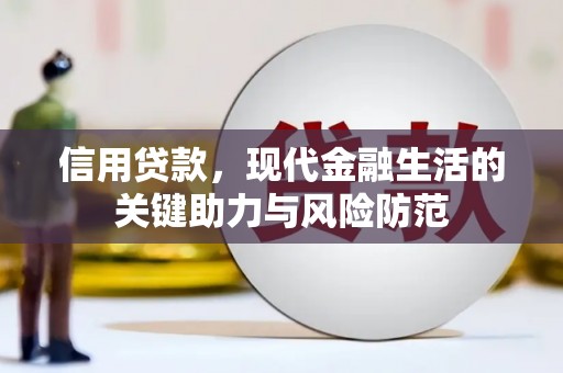 微山信用贷款，现代金融生活的关键助力与风险防范