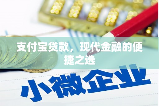 湟源支付宝贷款，现代金融的便捷之选